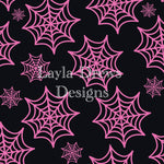 Layla Drew's Designs - Pink Spider Webs