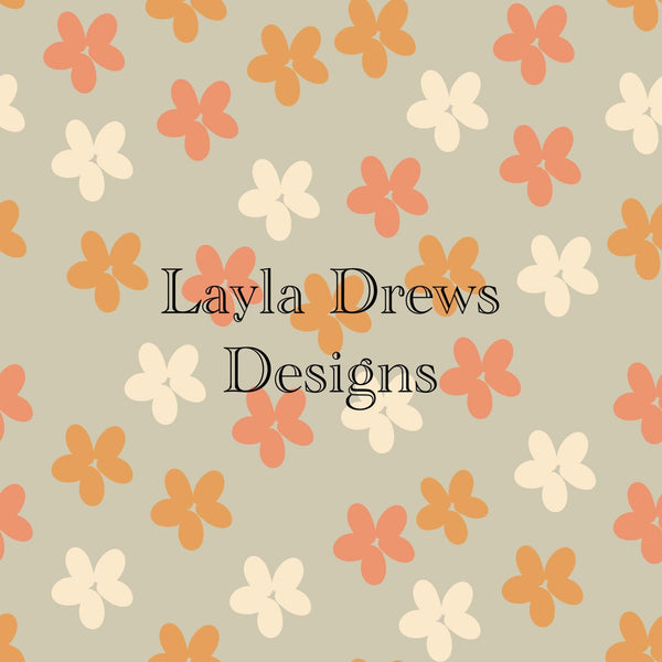 Layla Drew's Designs - Light Fall Flowers