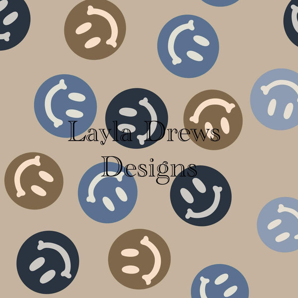 Layla Drew's Designs - Neutral Smileys