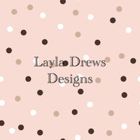 Layla Drew's Designs - Nude Polka Dots