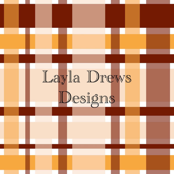 Layla Drew's Designs - Mustard Plaid