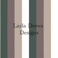 Layla Drew's Designs - Neutral Christmas Stripes
