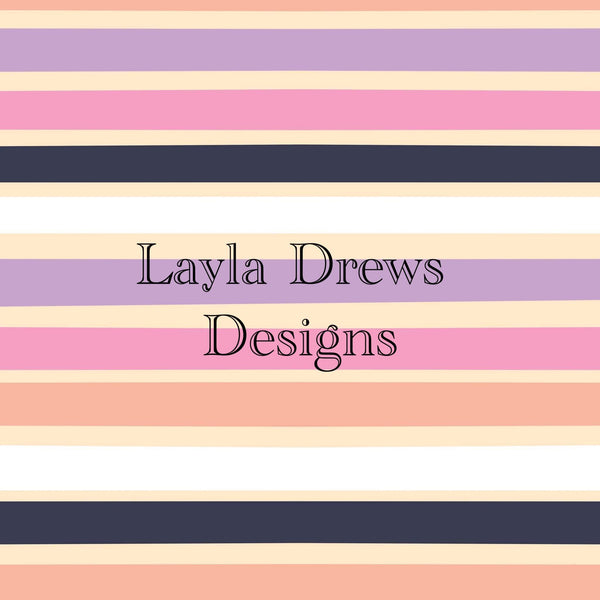 Layla Drew's Designs - Muted Leopard Stripes