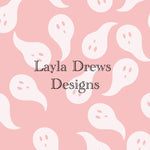 Layla Drew's Designs - Pink Ghosts