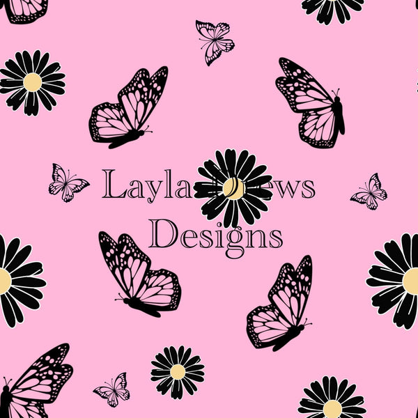 Layla Drew's Designs - Pink Butterflies