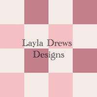 Layla Drew's Designs - Pink Checkers