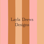 Layla Drew's Designs - Groovy Babe Stripes