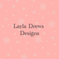 Layla Drew's Designs - Pink Snowflakes