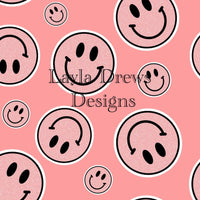 Layla Drew's Designs - Pink Smiley