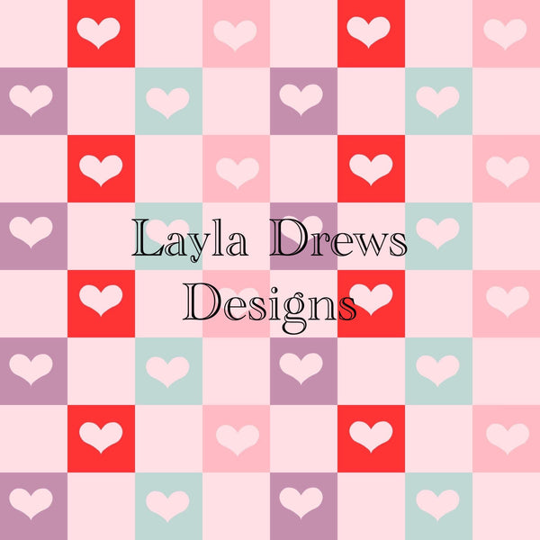 Layla Drew's Designs - Heart Checkers