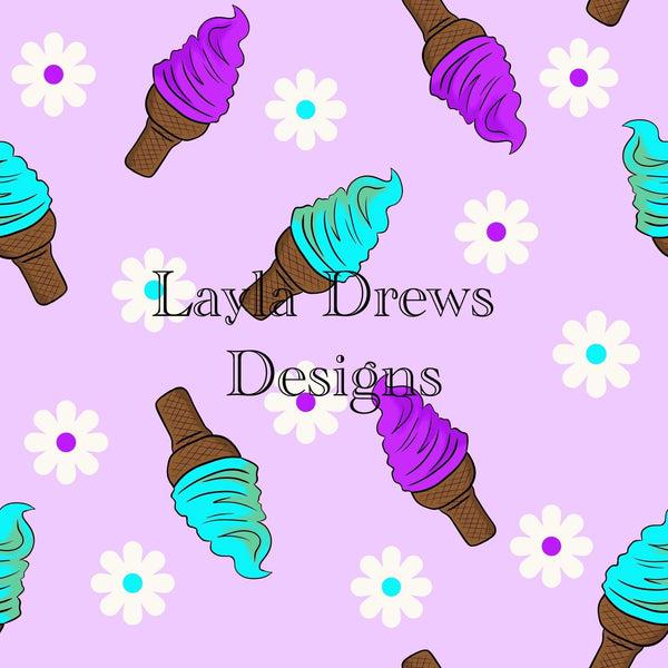 Layla Drew's Designs -Bright Ice Cream
