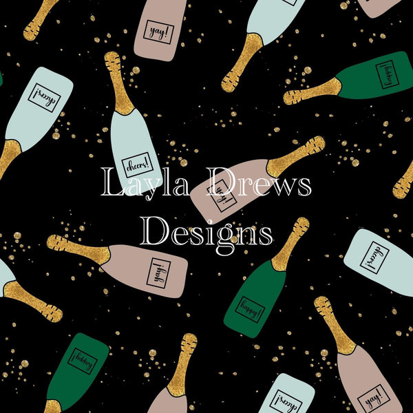 Layla Drew's Designs - New Years Bottles