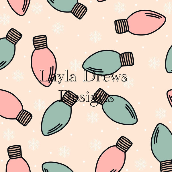 Layla Drew's Designs - Pink Green Lights 2