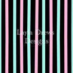 Layla Drew's Designs - Pink Blue Stripes