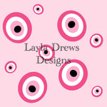 Layla Drew's Designs - Pink Evil Eye