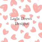 Layla Drew's Designs - Pink Hearts