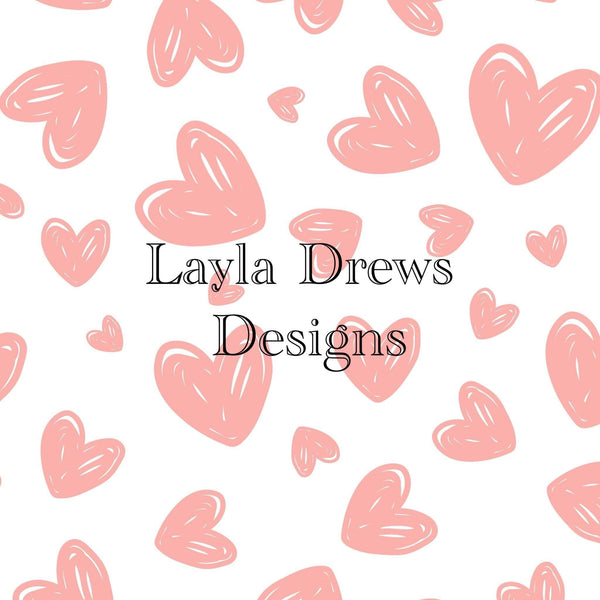 Layla Drew's Designs - Pink Hearts