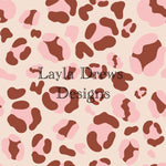 Layla Drew's Designs - Pink Brown Leopard