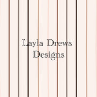 Layla Drew's Designs - Nude Thin Stripes