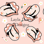 Layla Drew's Designs - Peaches Fields Tongue