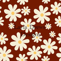 Layla Drew's Designs - Maroon Floral