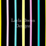 Layla Drew's Designs - Colorful Yin Yang Stripes