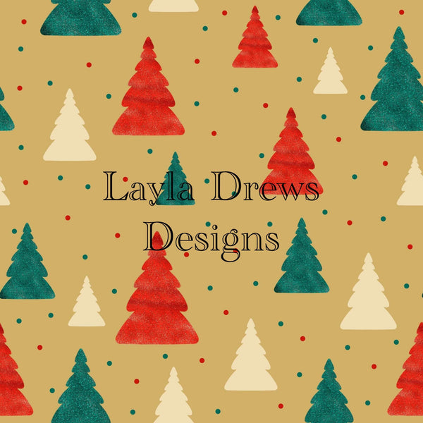 Layla Drew's Designs - Glitter Trees Dots