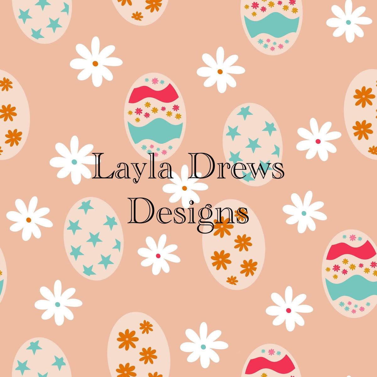 Layla Drew's Designs - Groovy Easter Eggs – Brianna's Bow Supply Shoppe LLC