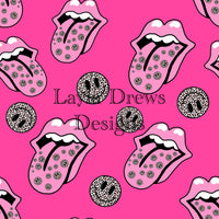 Layla Drew's Designs - Leopard Smiley Tongue