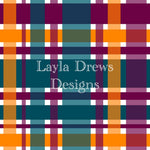 Layla Drew's Designs - Colorful Fall Plaid