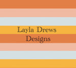 Layla Drew's Designs - Muted Summer Stripes