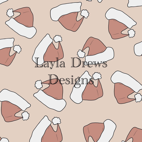 Layla Drew's Designs - Muted Santa Hats