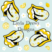 Layla Drew's Designs - Lemon Fields Tongue