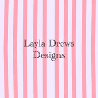 Layla Drew's Designs - Distressed Smiley Stripes