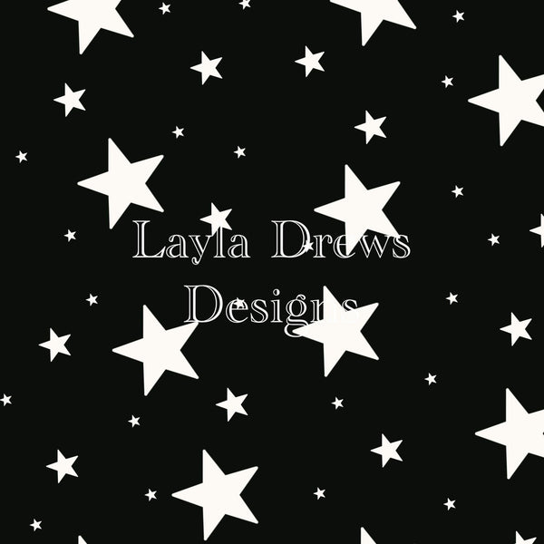 Layla Drew's Designs - Black Stars