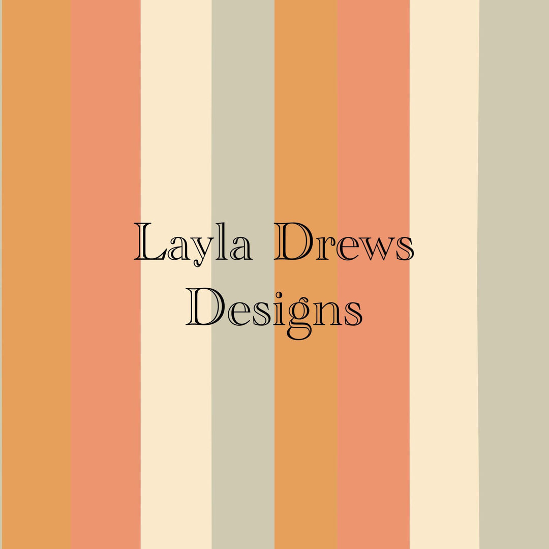 Layla Drew's Designs - Light Fall Stripes – Brianna's Bow Supply Shoppe