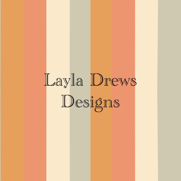 Layla Drew's Designs - Light Fall Stripes