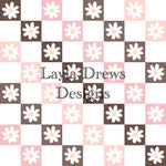 Layla Drew's Designs - Morgan Floral Checkers