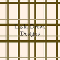 Layla Drew's Designs - ArmyGreenPlaid XL