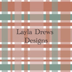 Layla Drew's Designs - Muted Christmas Plaid