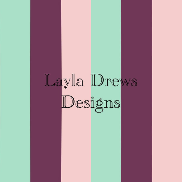 Layla Drew's Designs - Girly Fall Stripes