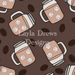 Layla Drew's Designs - Iced Coffee Mason Jars