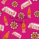 Layla Drew's Designs - Groovy Bus Pink