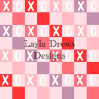 Layla Drew's Designs  - XOXO Checkers