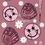 Layla Drew's Designs - Girly Baseball