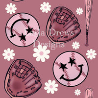 Layla Drew's Designs - Girly Baseball