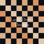 Layla Drew's Designs - Fall Black Checkers