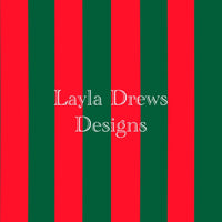 Layla Drew's Designs - Christmas Stripes