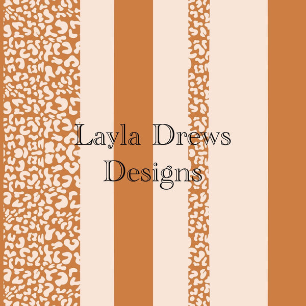 Layla Drew's Designs - Boho Leopard Stripes