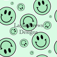 Layla Drew's Designs - Green Smileys